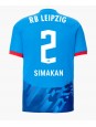 RB Leipzig Mohamed Simakan #2 Kolmaspaita 2023-24 Lyhythihainen